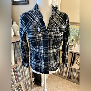 Medium Pendleton Wool Long Sleeve Button Down Shirt